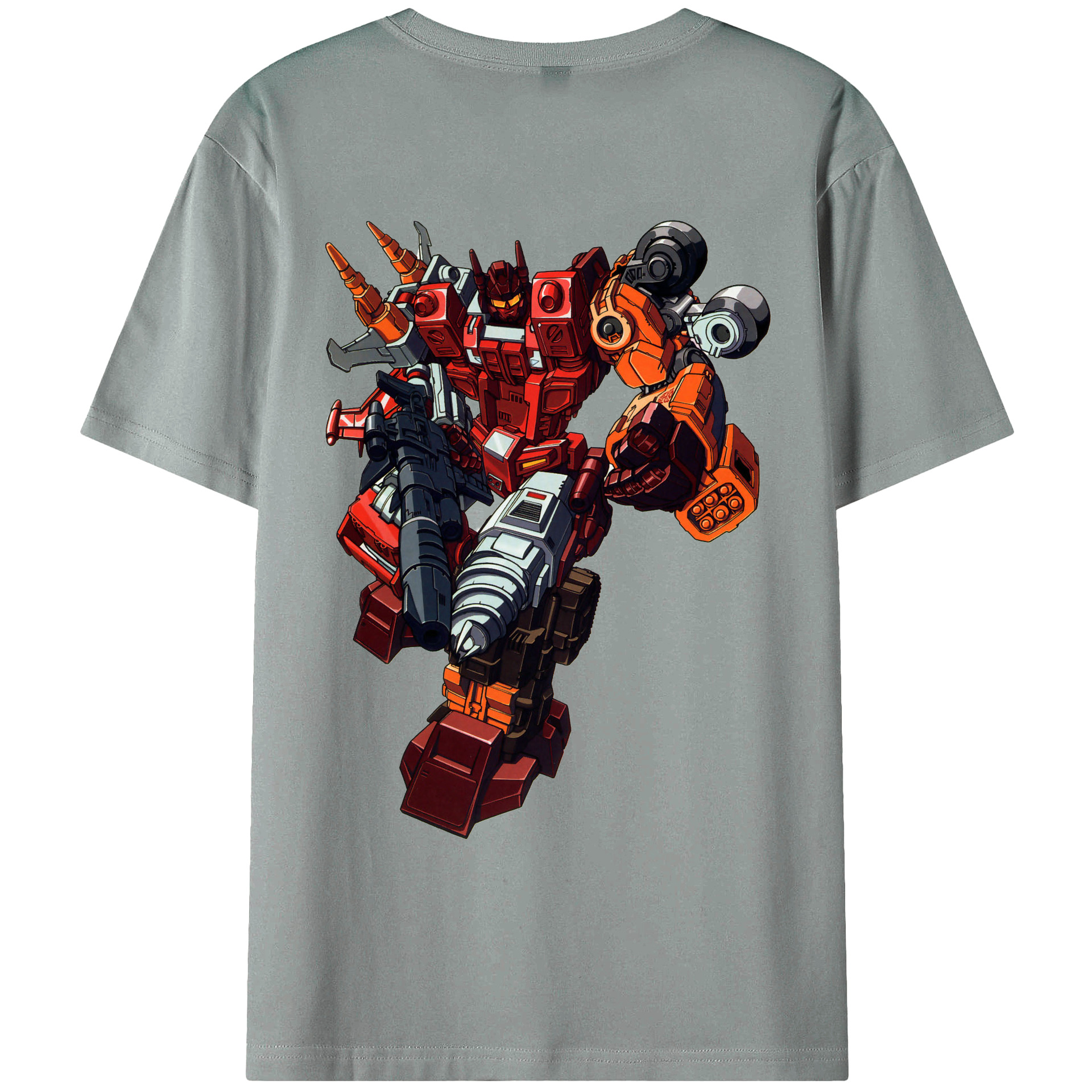（画像用）  綿100％ メンズ半袖Tシャツ（バックプリント） 通気性